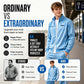 Men's Geometric Print Full-Zip Jacket & Pants Set