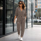Women's Casual Corduroy 2-Piece Set