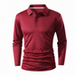 Men's Long Sleeve Collared T-Shirt