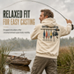 Men's Retro Fishing Graphic Hoodie Relaxed Fit Soft Cotton Blend Fleece Sweatshirt with Kangaroo Pocket