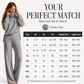 Women's Knit Turtleneck Sweater & Wide-Leg Pants Set