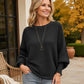 🎉This Week's Special Sales - 60% OFF✨👚Women's Oversized Ribbed Knit Sweater