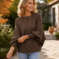 🎉This Week's Special Sales - 60% OFF✨👚Women's Oversized Ribbed Knit Sweater