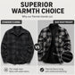🧥 Men's Flannel Plaid Shirt Jacket – Vintage & Durable, Outdoor Style ✨