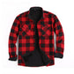 🧥 Men's Flannel Plaid Shirt Jacket – Vintage & Durable, Outdoor Style ✨