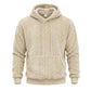 Men's Winter Warm Cable Knit Hoodie
