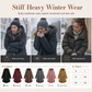 Women's Winter Solid Color Asymmetrical Button Plush Fuzzy Fleece Coat