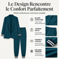 Women's open-front blazer and trousers set