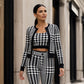 Women's Cardigan Tube Top & Pants 3-Piece Set