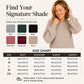 Women's Casual Lantern Sleeve Ribbed Knit Pullover