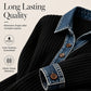 🔥Hot Sale-50% OFF🩵Women's Denim Collar Long Sleeve Patchwork Knit Top