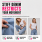 🌸Hot Sale 50% OFF💖Women's Distressed Ripped Straight Leg Denim Jeans