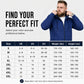 Men's Casual Warm Zip Up Hooded Jacket
