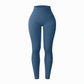 High Waisted Seamless Ribbed Yoga Pants Workout Gym Leggings Athletic Tights