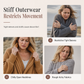 Women's Loose Batwing Sleeve Knit Cardigan Open Front Shawl for Autumn and Winter