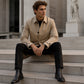 Men's Water-Resistant Padded Trench Coat