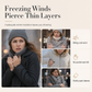 Slim Fit Long Hooded Padded Coat Solid Color Winter with Pockets