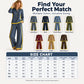 Women's Colorblock Long Sleeve Top & Wide-Leg Pants Set