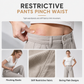 Women's Casual Sports Wide Leg Pants with Elastic Waist and Contrast Color