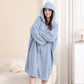 💖Black Friday Mega Deal – 50% off!💖 🌺Women's Wearable Hooded Bathrobe Towel