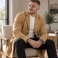 💖Black Friday Mega Deal – 50% off!💖 🍁Men's Classic Single-Breasted Mid-Length Overcoat