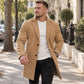 💖Black Friday Mega Deal – 50% off!💖 🍁Men's Classic Single-Breasted Mid-Length Overcoat