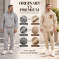 Men's Lion Graphic Pullover Hoodie & Sweatpants Set