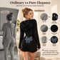 Women's Cute Bear Ear Hooded Plush Romper