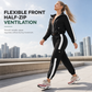 Women Casual 2 Piece Outfit Zip Up Hooded Long Sleeve and Cargo Jogger Pants with Pockets