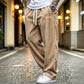 🖤🖤 🏃‍♀️Men's Lightweight Corduroy Casual Pants Loose Fit Straight Leg Trousers