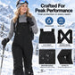 Unisex Waterproof Ski Bib Pants