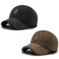 Men's Warm Baseball Cap with Ear Flaps