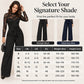 Women's Elegant Lace Patchwork Belted Jumpsuit