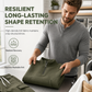 Men's Two-Piece Half-Zip Sweatshirt and Cargo Joggers Tracksuit Set