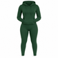 Women Two Piece Outfit Crew Neck Long Sleeve Top and Matching Pants Set for Fall