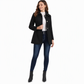 Women Elegant Mid-Length Plaid Trench Coat Versatile Autumn Winter