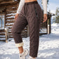 Women's Thick Plush-Lined Winter Pants