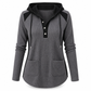 🧶 Soft Touch Comfort, Flattering Neckline | Women's Casual Knit V-Neck Sweatshirt