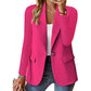 Women's Casual Open-Front Blazer Jacket