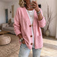 🧶 Relaxed Easy Comfort, Flattering Neckline | Women's Loose-Fit V-Neck Sweater Cardigan