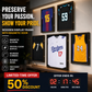 🧥Wooden Memorial Jersey Display Frame (Magnetic Door) – Keep Your Sweat & Love In Perfect Condition!